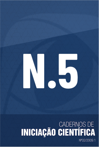 N.5 CADERNOS DE INICIAÇÃO CIENTÍFICA