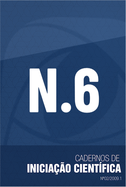 N.6 CADERNOS DE INICIAÇÃO CIENTÍFICA