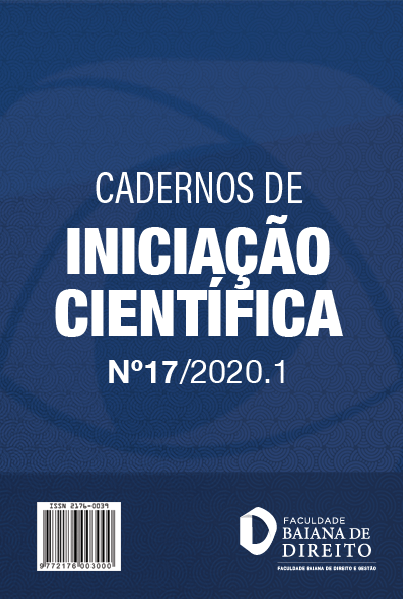 N.17 CADERNOS DE INICIAÇÃO CIENTÍFICA