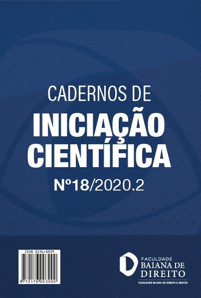 N.18 CADERNOS DE INICIAÇÃO CIENTÍFICA